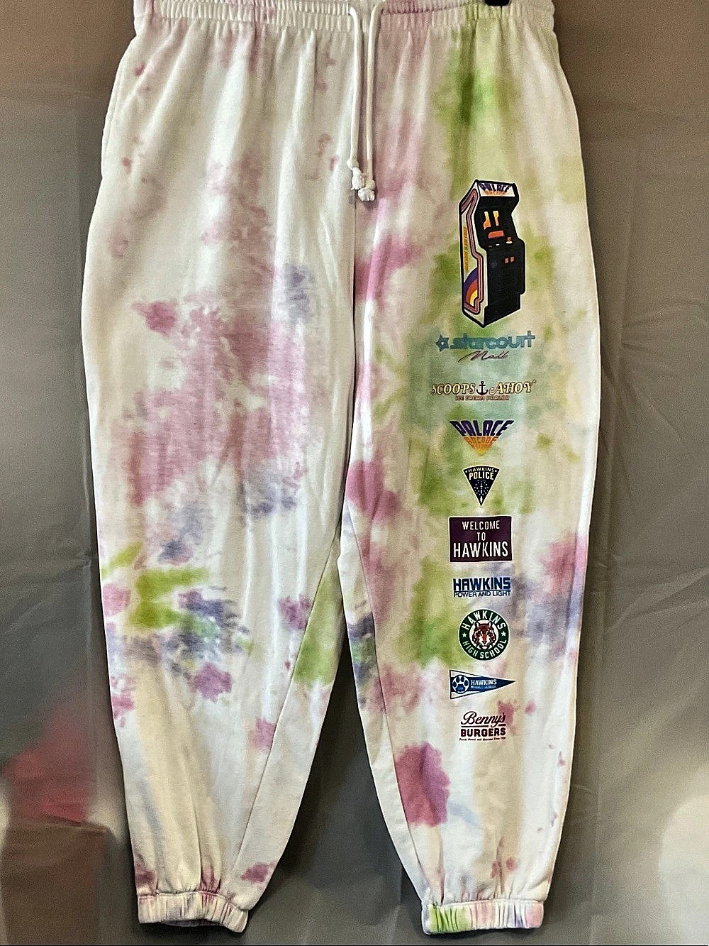 Stranger Things Tie-Dye Jogger Pants